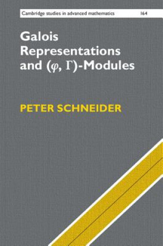 Könyv Galois Representations and (Phi, Gamma)-Modules Peter Schneider