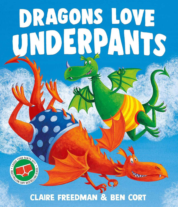 Książka DRAGONS LOVE UNDERPANTS PA Claire Freedman