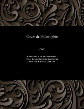 Βιβλίο Cours de Philosophie COUSIN