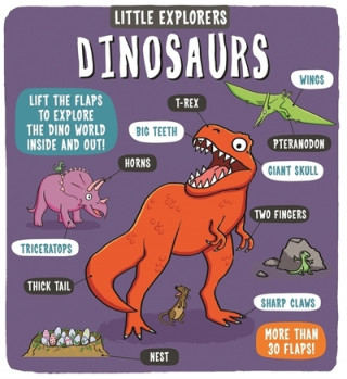 Knjiga Little Explorers: Dinosaurs DYNAMO LTD