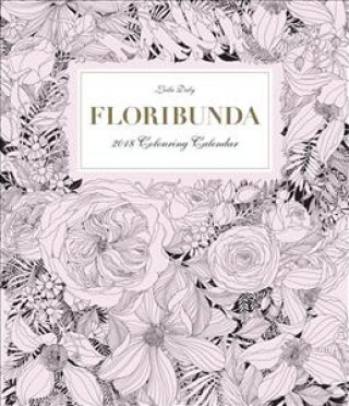 Kalendář/Diář Floribunda 2018 Colouring Calendar Leila Duly