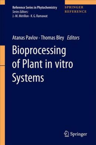 Kniha Bioprocessing of Plant In Vitro Systems Atanas Pavlov