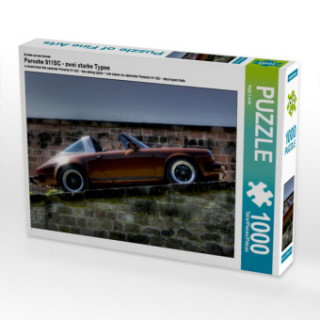 Játék Ein Motiv aus dem Kalender Porsche 911SC - zwei starke Typen (Puzzle) Ingo Laue