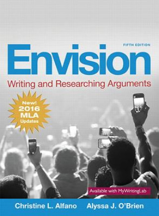 Book ENVISION MLA UPDATE 5/E Christine Alfano