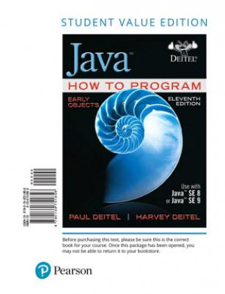 Könyv JAVA HT PROGRAM EARLY OBJECTS Paul Deitel