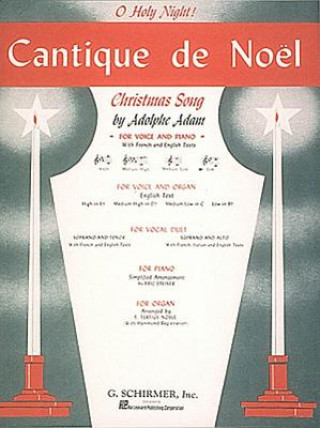 Książka CANTIQUE DE NOEL (O HOLY NIGHT Adolphe Adam