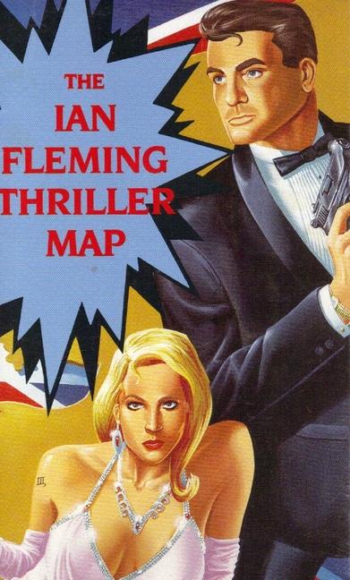 Книга IAN FLEMING THRILLER MAP Aaron Blake Publishers