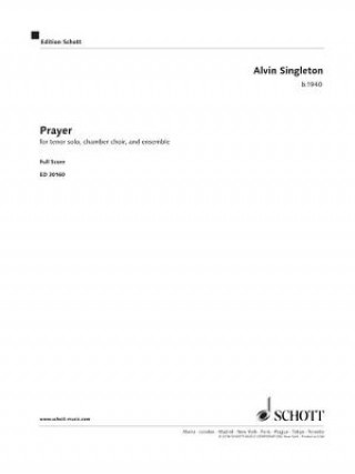 Kniha PRAYER Alvin Singleton