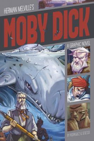 Kniha Moby Dick: A Graphic Novel David Rodriguez