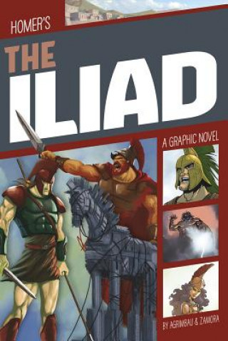 Könyv The Iliad: A Graphic Novel Diego Agrimbau