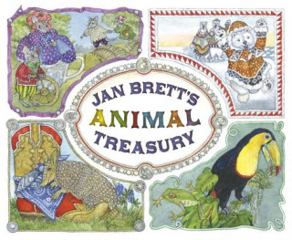 Книга Jan Brett's Animal Treasury Jan Brett