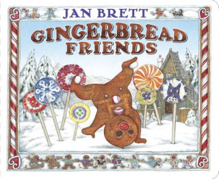 Книга Gingerbread Friends Jan Brett