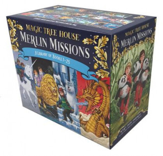 Book Magic Tree House Merlin Missions Books 1-25 Boxed Set Mary Pope Osborne