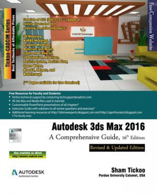 Книга Autodesk 3ds Max 2016 and CADCIM Technologies Prof. Sham