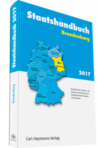 Książka Staatshandbuch Brandenburg 2017 Martina Ostarek