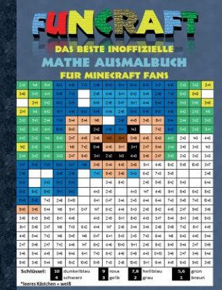 Kniha Funcraft - Das beste inoffizielle Mathe Ausmalbuch fur Minecraft Fans Theo von Taane