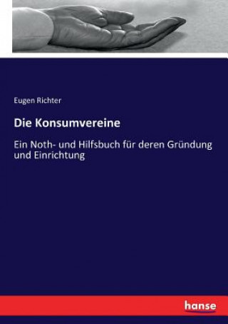 Kniha Konsumvereine Eugen Richter