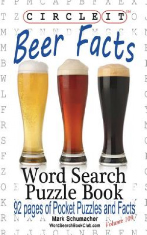 Carte Circle It, Beer Facts, Word Search, Puzzle Book Lowry Global Media LLC