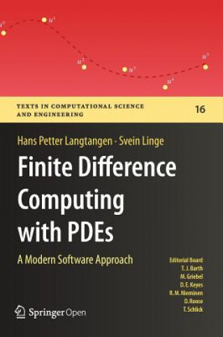 Kniha Finite Difference Computing with PDEs Hans Petter Langtangen