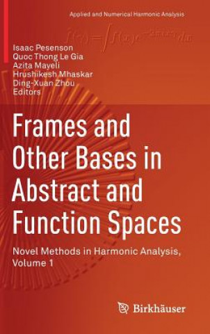 Kniha Frames and Other Bases in Abstract and Function Spaces Isaac Pesenson