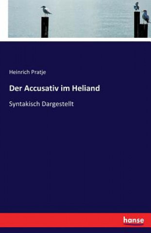 Könyv Accusativ im Heliand Heinrich Pratje