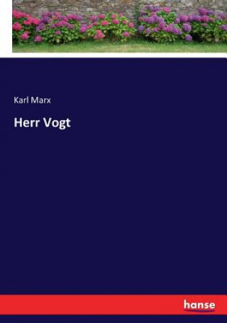 Carte Herr Vogt Karl Marx