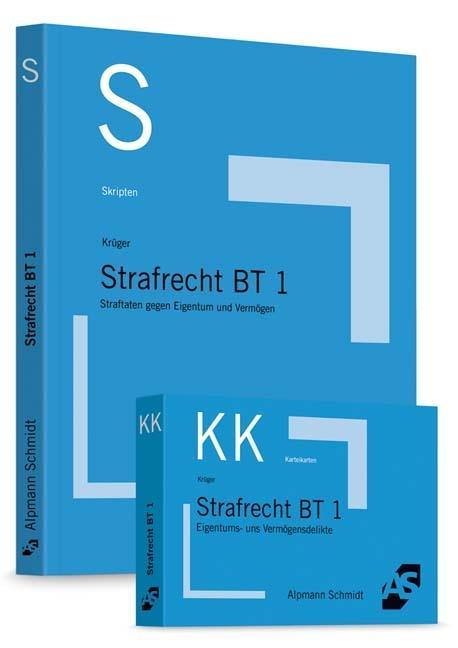 Kniha Paket Krüger, Skript Strafrecht BT 1 + Krüger, Karteikarten Strafrecht BT 1 