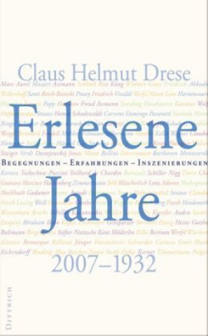 Książka Erlesene Jahre Claus H. Drese