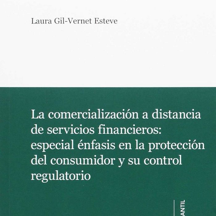Könyv La comercialización a distancia de servicios financieros 