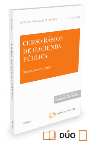 Könyv Curso básico de Hacienda Pública (Dúo) BUSTOS GISBERT ANTONIO