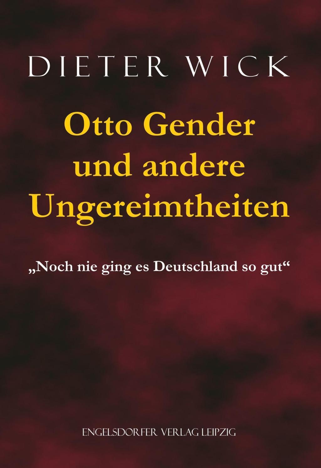 Kniha Otto Gender und andere Ungereimtheiten Dieter Wick