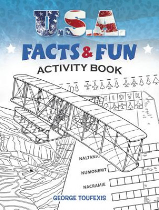 Kniha U.S.A. Facts & Fun Activity Book George Toufexis