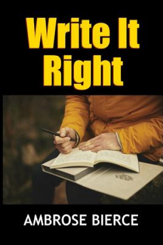 E-knjiga Write it Right Ambrose Bierce