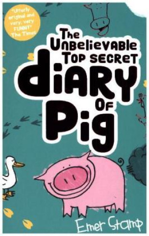 Carte Unbelievable Top Secret Diary of Pig Emer Stamp