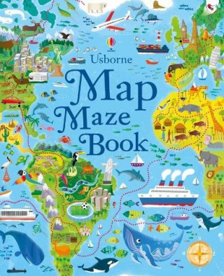 Carte Map Maze Book Sam Smith
