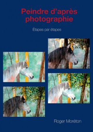 Книга peindre d'apres photographie ROGER MOR TON