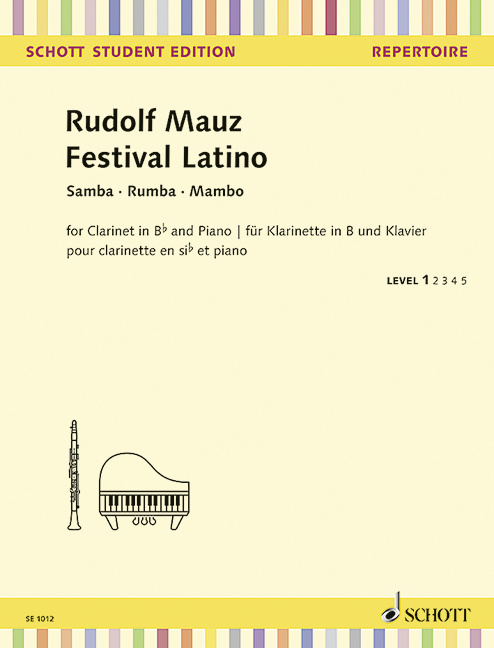 Printed items Festival Latino RUDOLF MAUZ