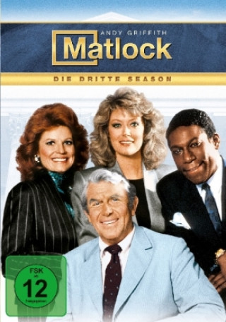 Видео Matlock. Season.3, 5 DVD Andy Griffith