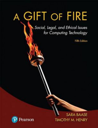 Könyv GIFT OF FIRE 5/E Sara Baase