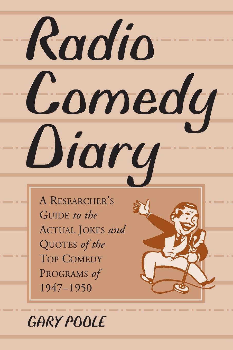 Book Radio Comedy Diary Gary Poole