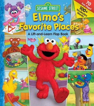 Kniha Sesame Street Elmo's Favorite Places Sesame Street