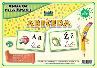 Kniha Karty na precvičovanie - abeceda Petr Kupka