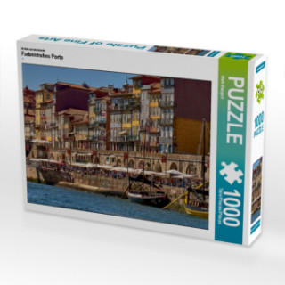 Gra/Zabawka Ein Motiv aus dem Kalender Farbenfrohes Porto (Puzzle) Mark Bangert