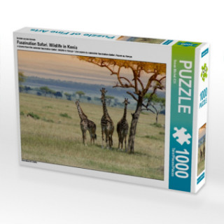 Hra/Hračka Ein Motiv aus dem Kalender Faszination Safari. Wildlife in Kenia (Puzzle) Susan Michel /CH