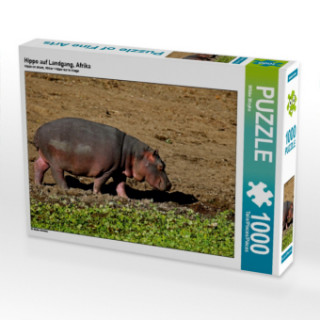 Hra/Hračka Hippo auf Landgang, Afrika (Puzzle) Wibke Woyke