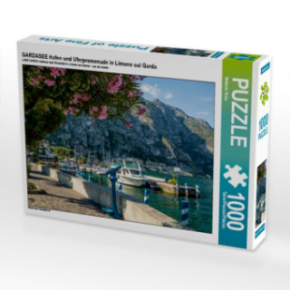 Hra/Hračka GARDASEE Hafen und Uferpromenade in Limone sul Garda (Puzzle) Melanie Viola
