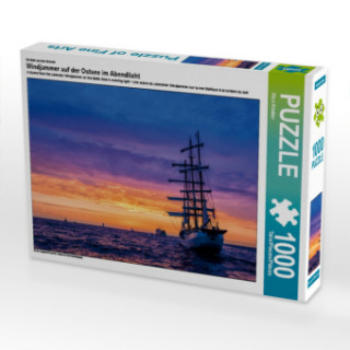 Gra/Zabawka Ein Motiv aus dem Kalender Windjammer auf der Ostsee im Abendlicht (Puzzle) Rico Ködder