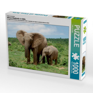 Spiel/Spielzeug Ein Motiv aus dem Kalender African Elephants in Addo (Puzzle) Anke van Wyk