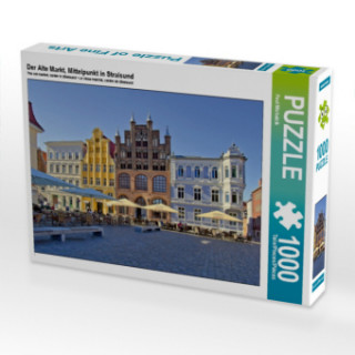 Gra/Zabawka Der Alte Markt, Mittelpunkt in Stralsund (Puzzle) Paul Michalzik