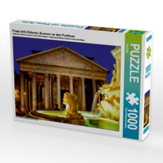 Gra/Zabawka Piazza della Rotonda, Brunnen vor dem Pantheon (Puzzle) Uwe Bade